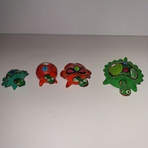Colorful Turtle Figurine Set